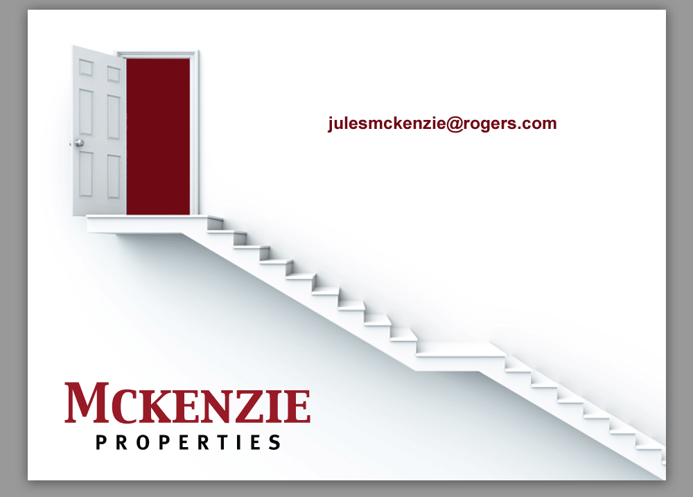 Mckenzie Properties. Hassle-free real estate investments for people who have large investment capital to place, but no time or inclination to participate in the active aspects of acquisition & on-going property management. "There will never be a problem too large for them to solve" Don R. Campbell, from the book 51 tips from successful Canadian real estate investors.